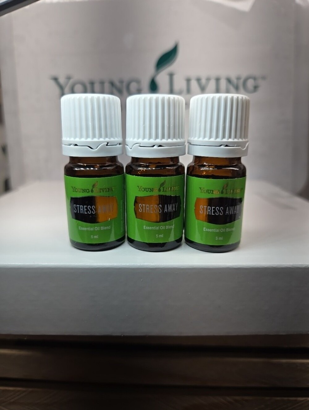 3 Young Living Stress Away Essential Oil New Sealed